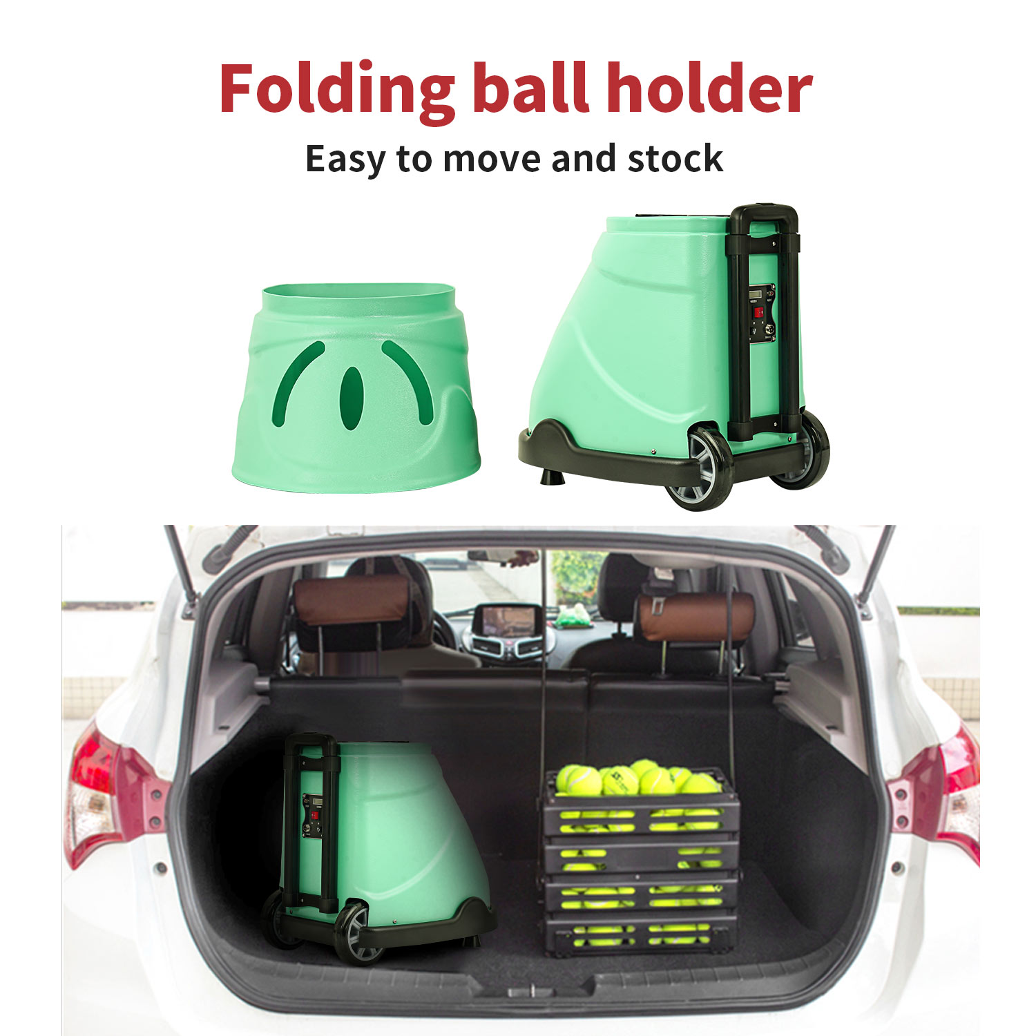 SIBOASI Tennis ball machine SS-T2303M Intelligent Tennis Ball Training Equipment