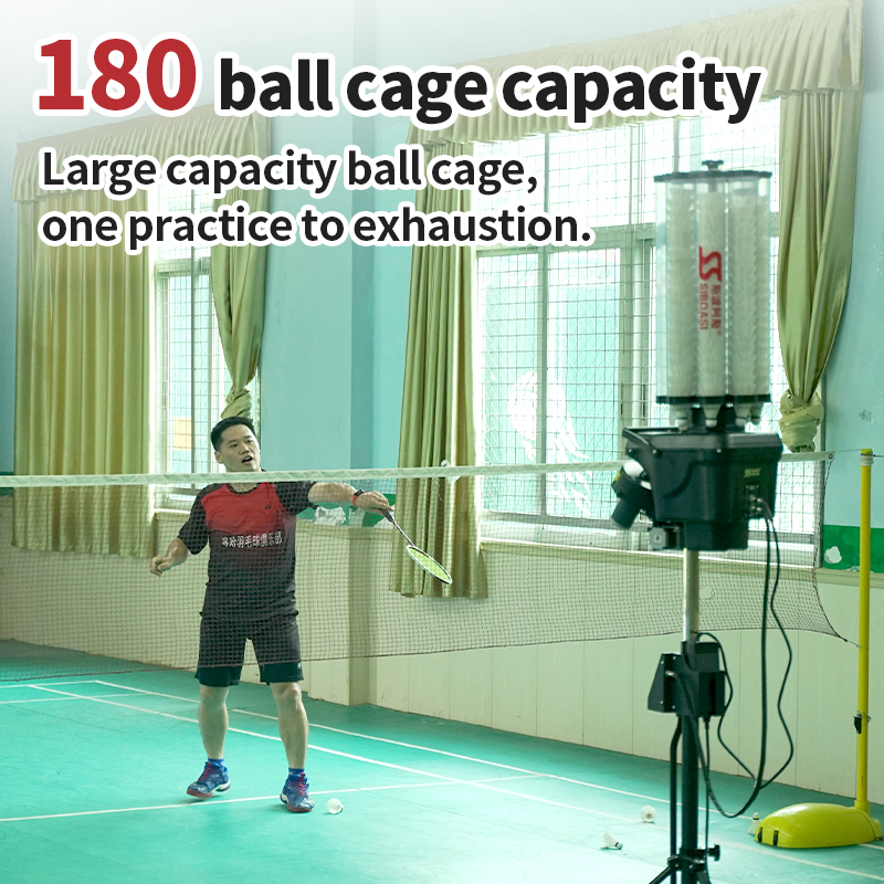 SS SIBOASI Smart Badminton Ball Shooting machine SS-B2300A Equipment
