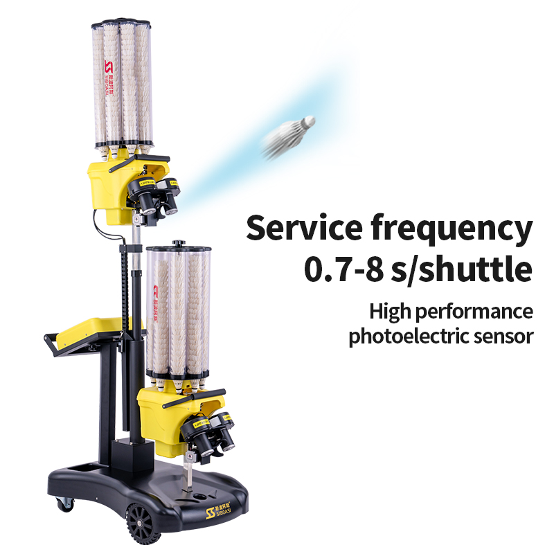 SIBOASI Intelligent Badminton Equipment badminton shooting machine SS-B8025