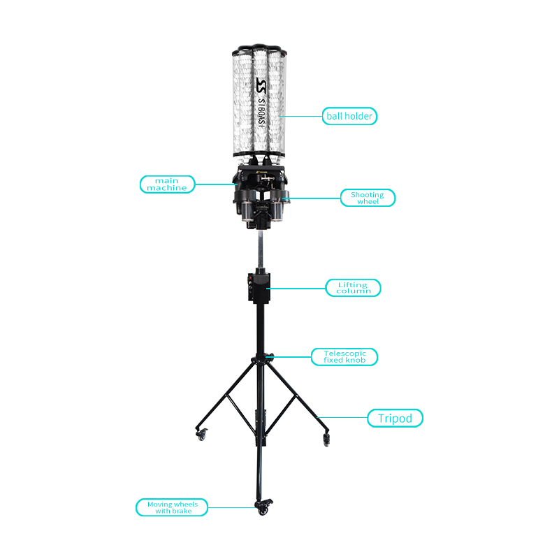 SIBOASI BADMINTON SHOOTING MACHINE NEW TOP MODEL B1600