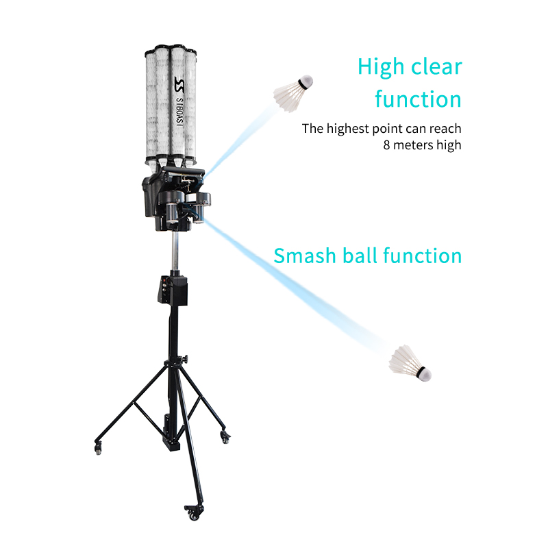 SIBOASI BADMINTON SHOOTING MACHINE NEW TOP MODEL B1600