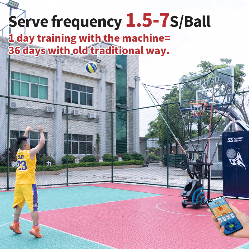 SIBOASI BASKETBALL SHOOTING MACHINE k2101A Intelligent Basketball Equipment