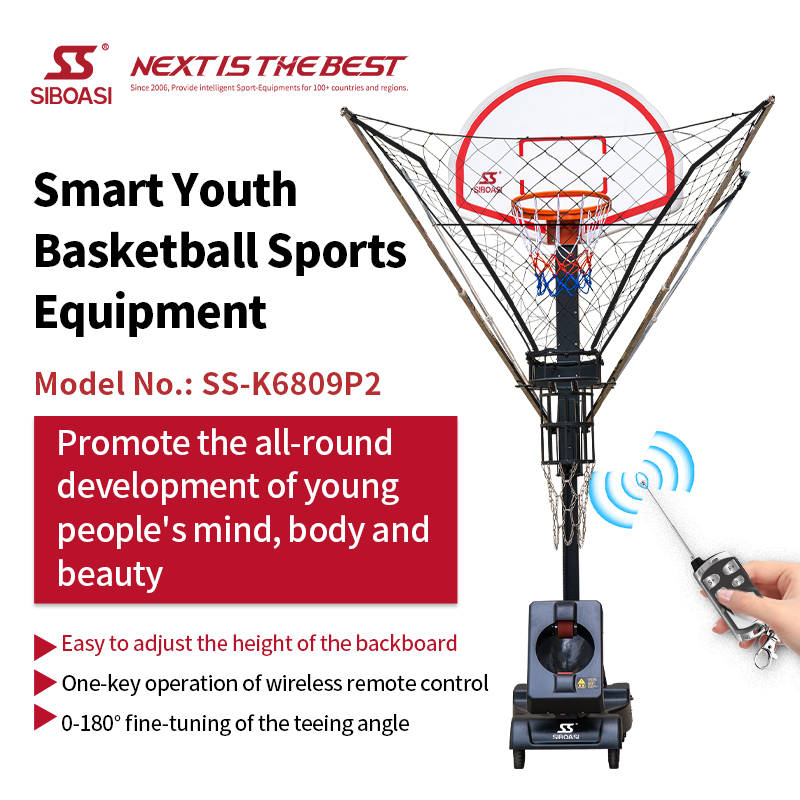 SIBOASI BASKETBALL SHOOTING MACHINE SS-K6809P2 Smart Youth Basketball Sports Equipment