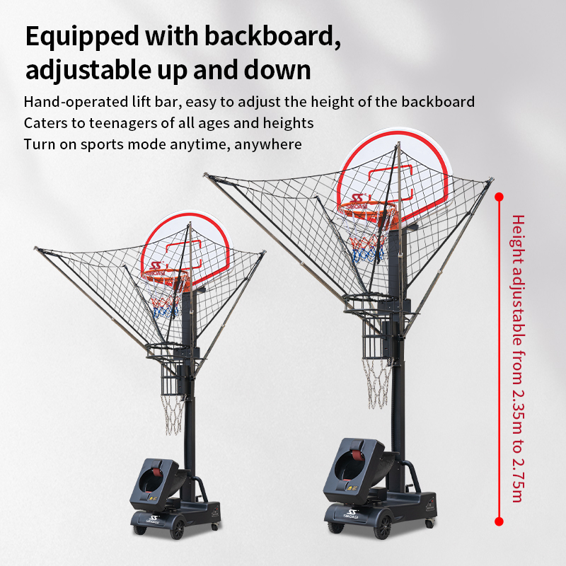 SIBOASI BASKETBALL SHOOTING MACHINE SS-K6809P2 Smart Youth Basketball Sports Equipment