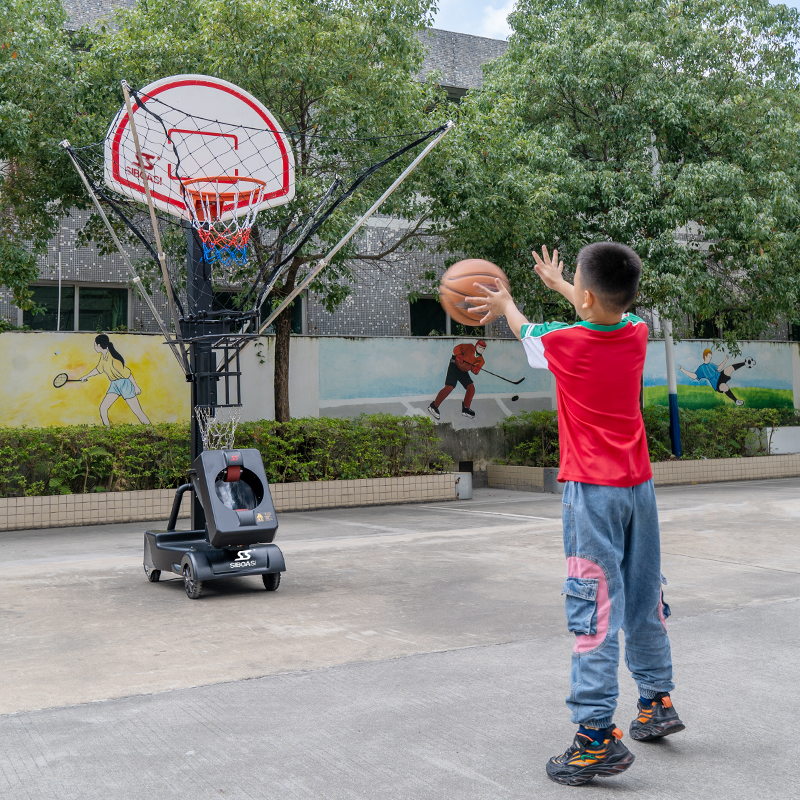 SIBOASI BASKETBALL SHOOTING MACHINE SS-K6809P2 Smart Youth Basketball Sports Equipment