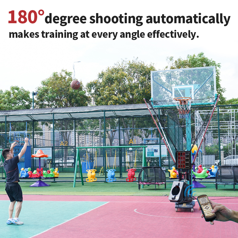 SIBOASI AUTOMATIC BASKETBALL SHOOTING PRACTICE MACHINE K6829