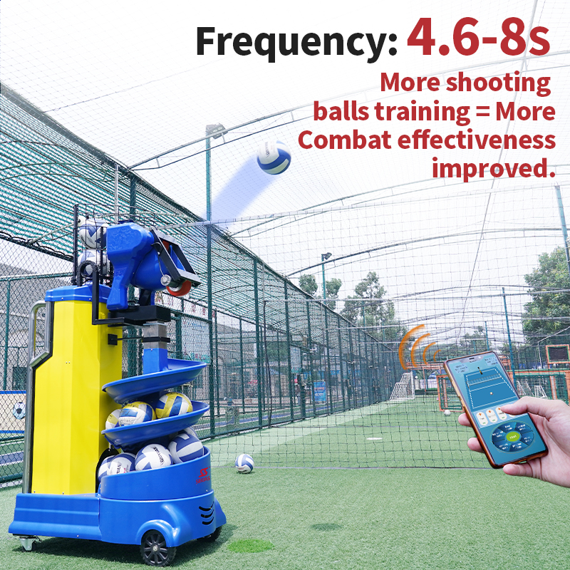 SIBOASI SS-V2201A VOLLEYBALL TRAINING MACHINE EQUIPMENT APP MODEL