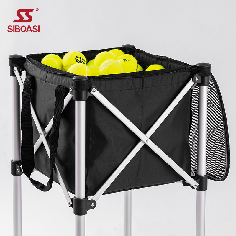 SIBOASI Tennis Ball Hopper Cart S708