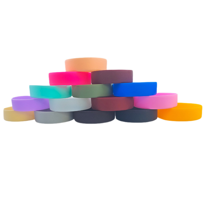 Silicone Cup Bottom Protector 65/90/100mm – Non-Slip Anti-Scratch Silicone Base Cover, Food-Grade BPA-Free, Wear-Resistant Sleeve for Glass Bottles, Tumblers, Mugs, RoHS Certified (BUYUER)