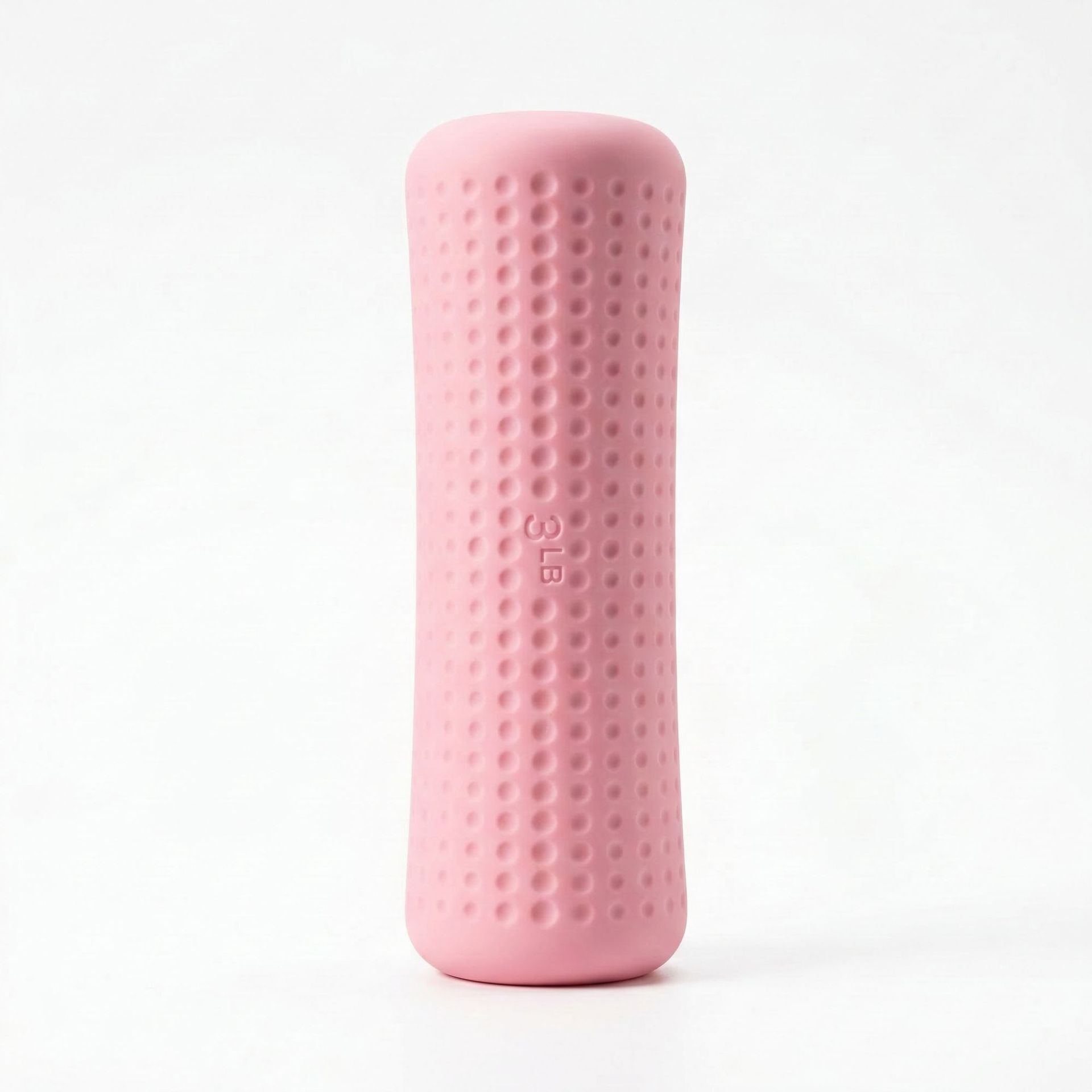 3LB Silicone Dumbbell Set for Yoga Pilates Fitness, Non-Slip Soft Hexagon Shape Aesthetic Dumbbell, Custom Color Available (Pink/Dark Gray/Ocean Blue/ Matcha Green/Skin Color) BUYUER Brand