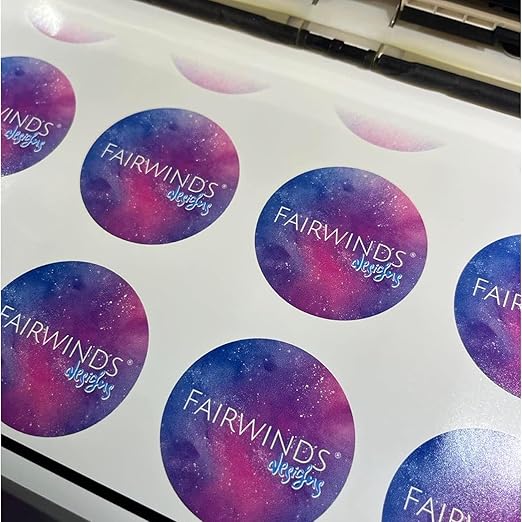 Custom Round Stickers – Your Design, Your Way!
