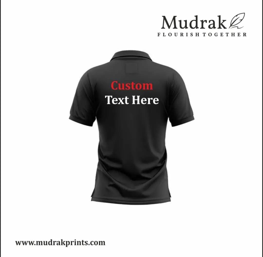 Custom Unisex Polo T-Shirts 