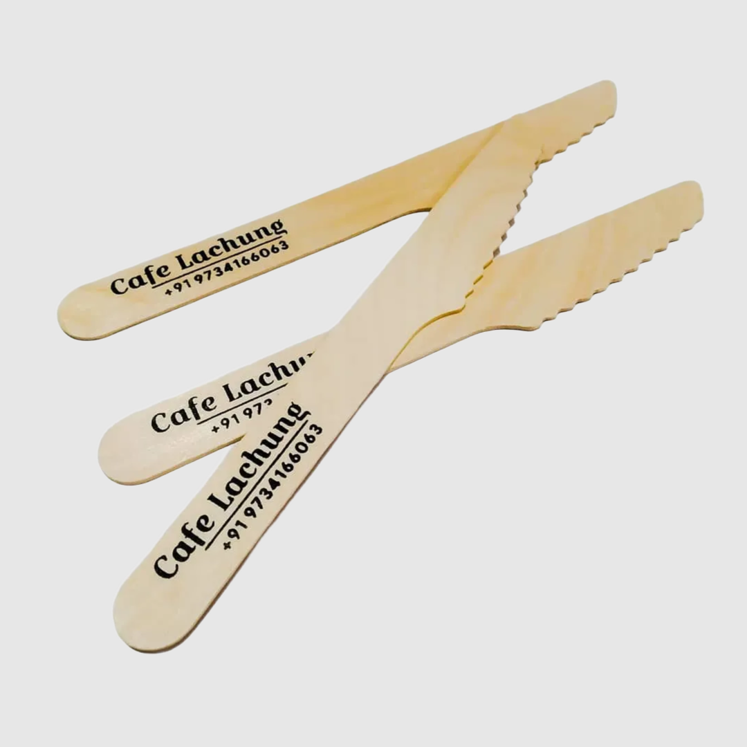 Wooden Knife with Custom Print