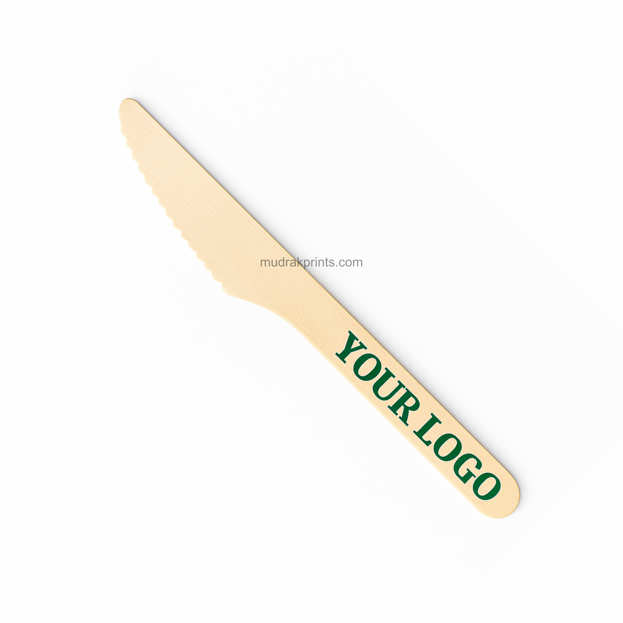Wooden Knife with Custom Print