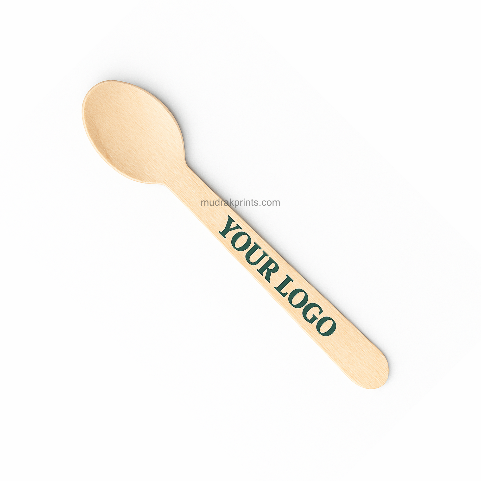 Wooden Spoon with Custom Print
