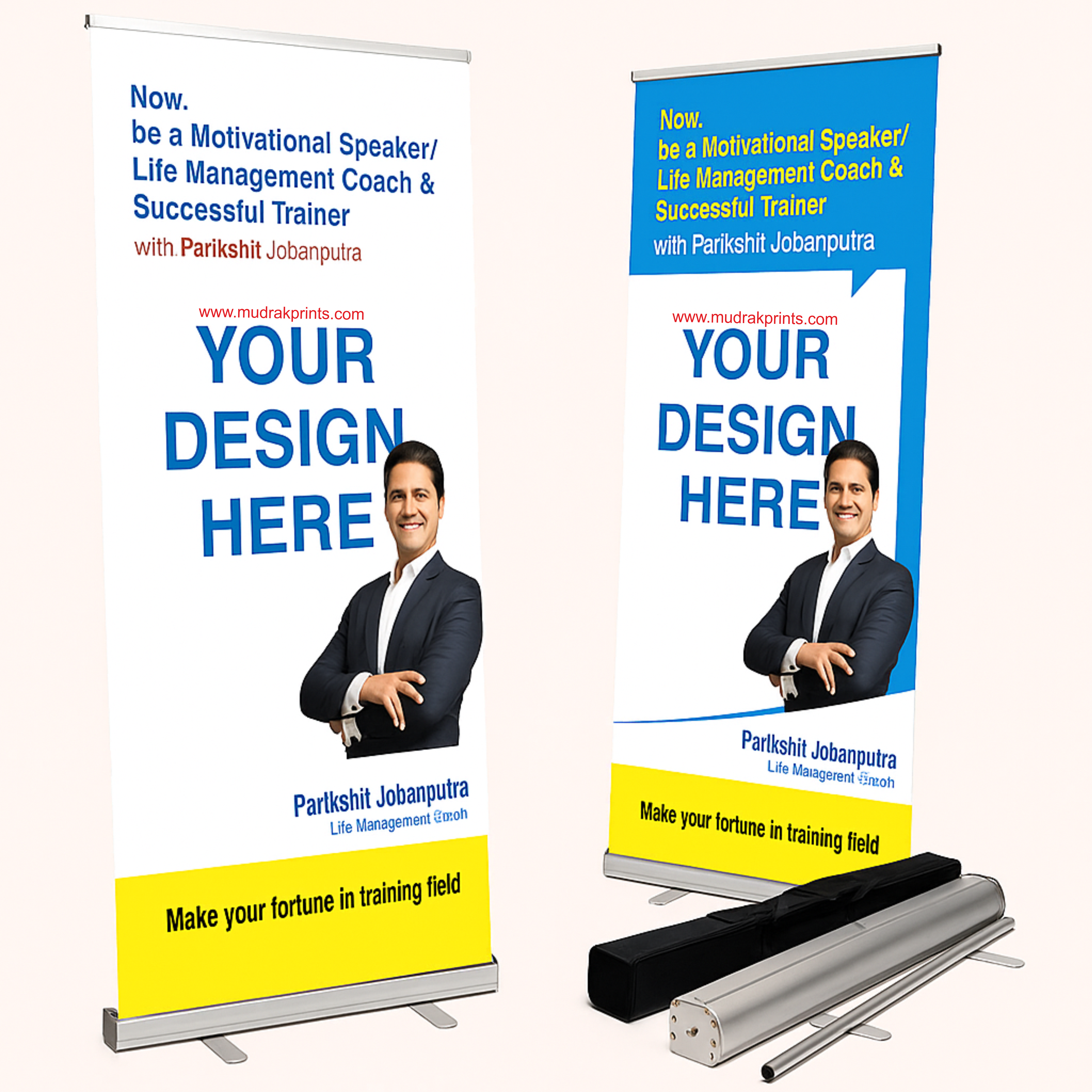 Roll Up Standee with Bag & Poles