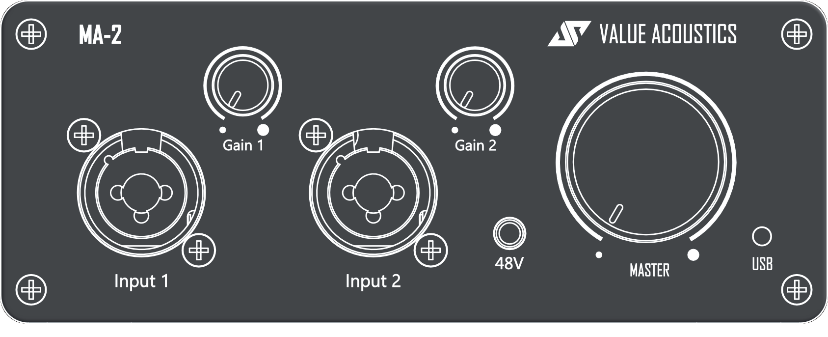 Audio Interface Value Acoustics MA 2