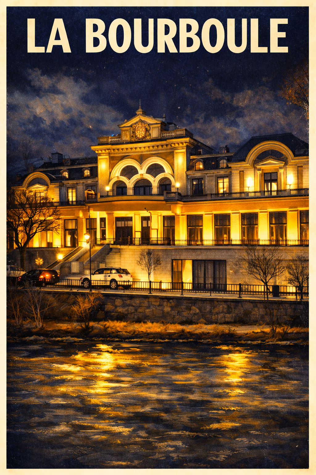 Affiche La Bourboule / Création originale