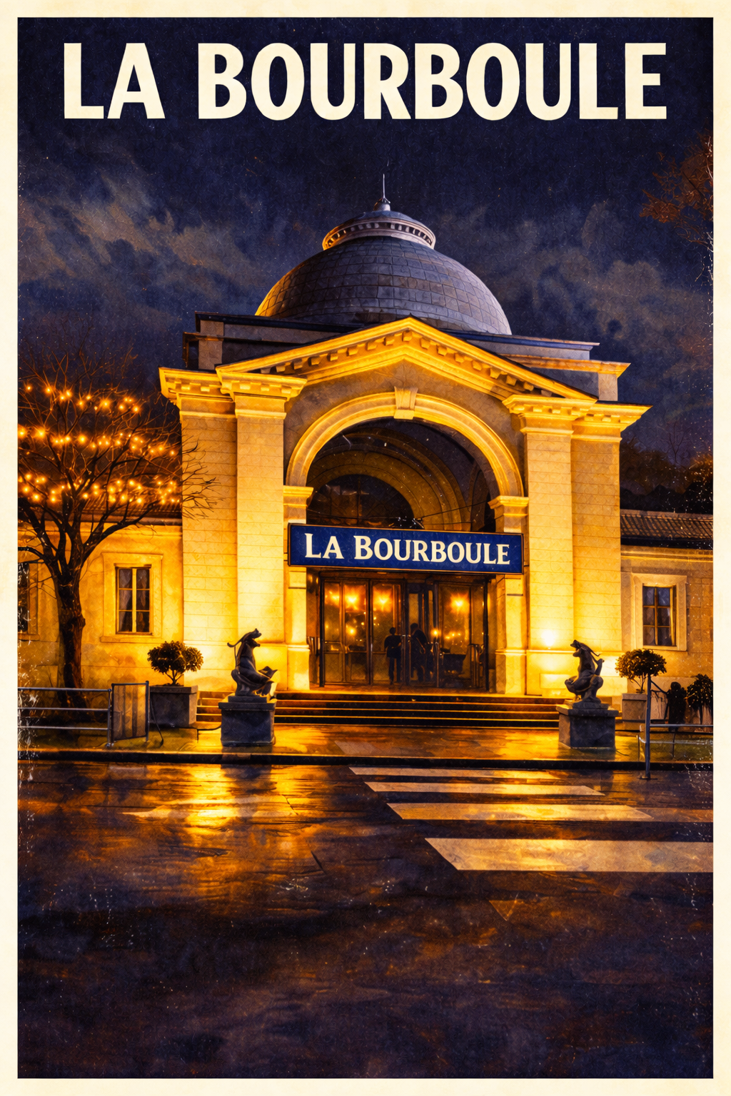 Affiche La Bourboule / Création originale