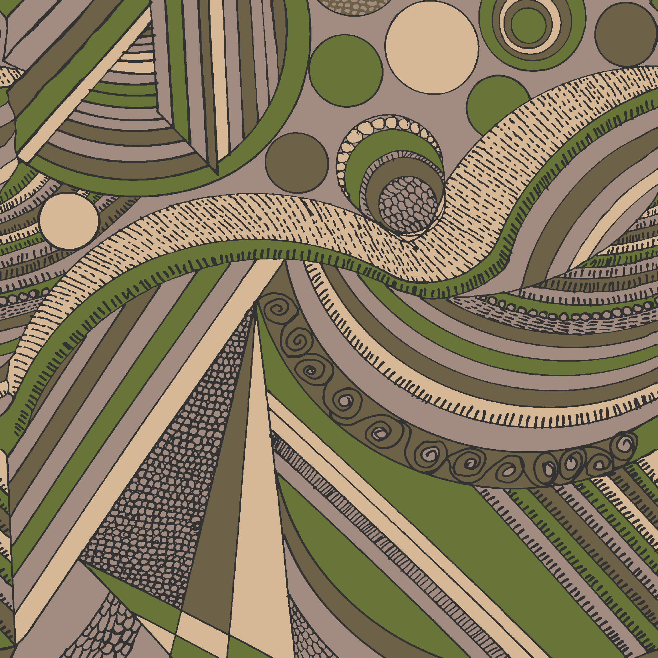 Earthy Swirl