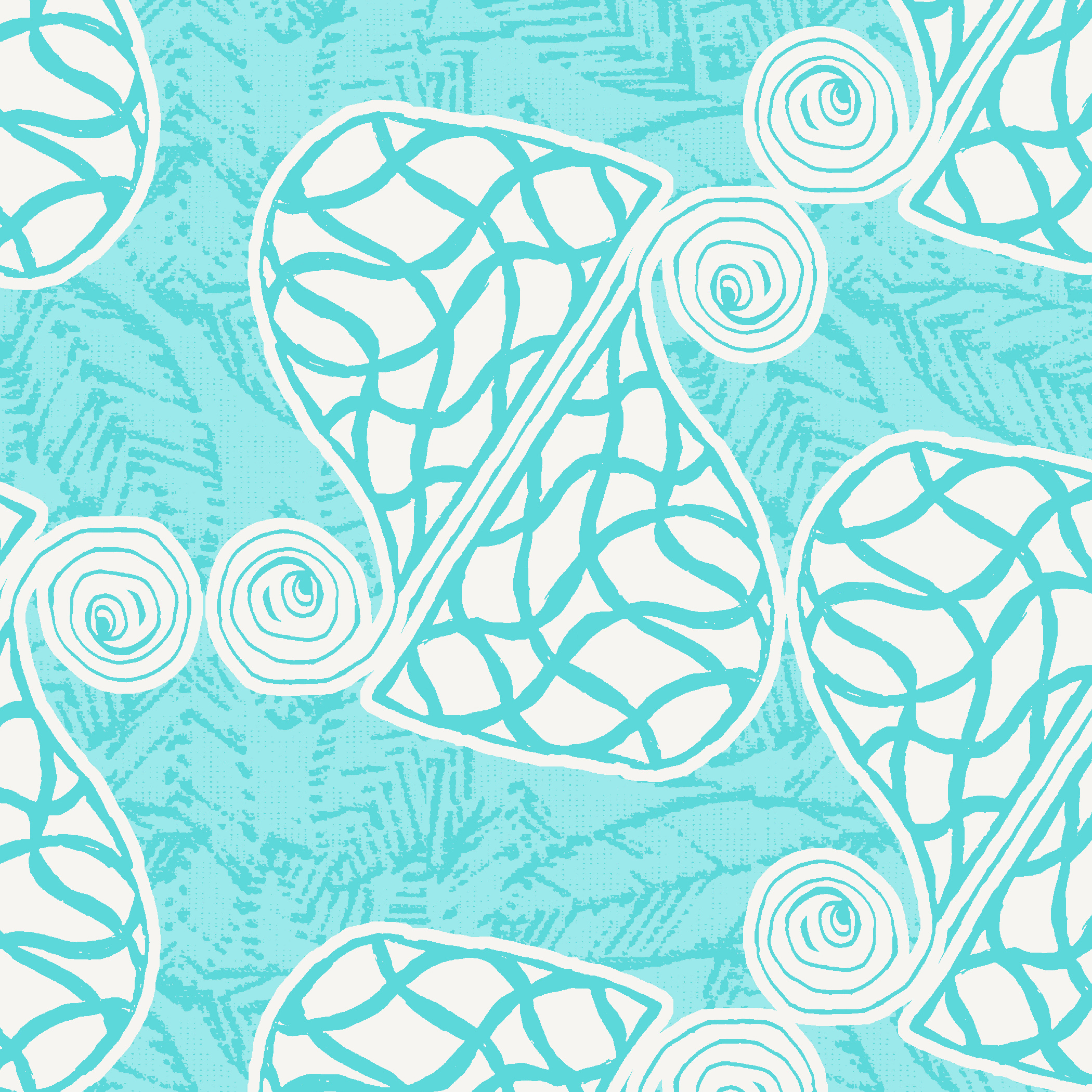 Soft Teal Whisper