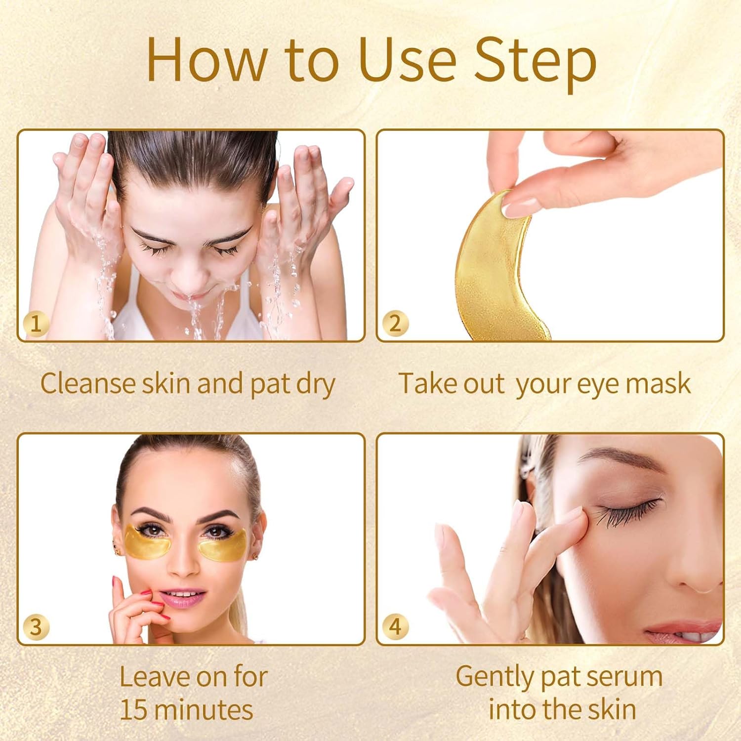 Under Eye Patches, 40 Pairs Eye Mask