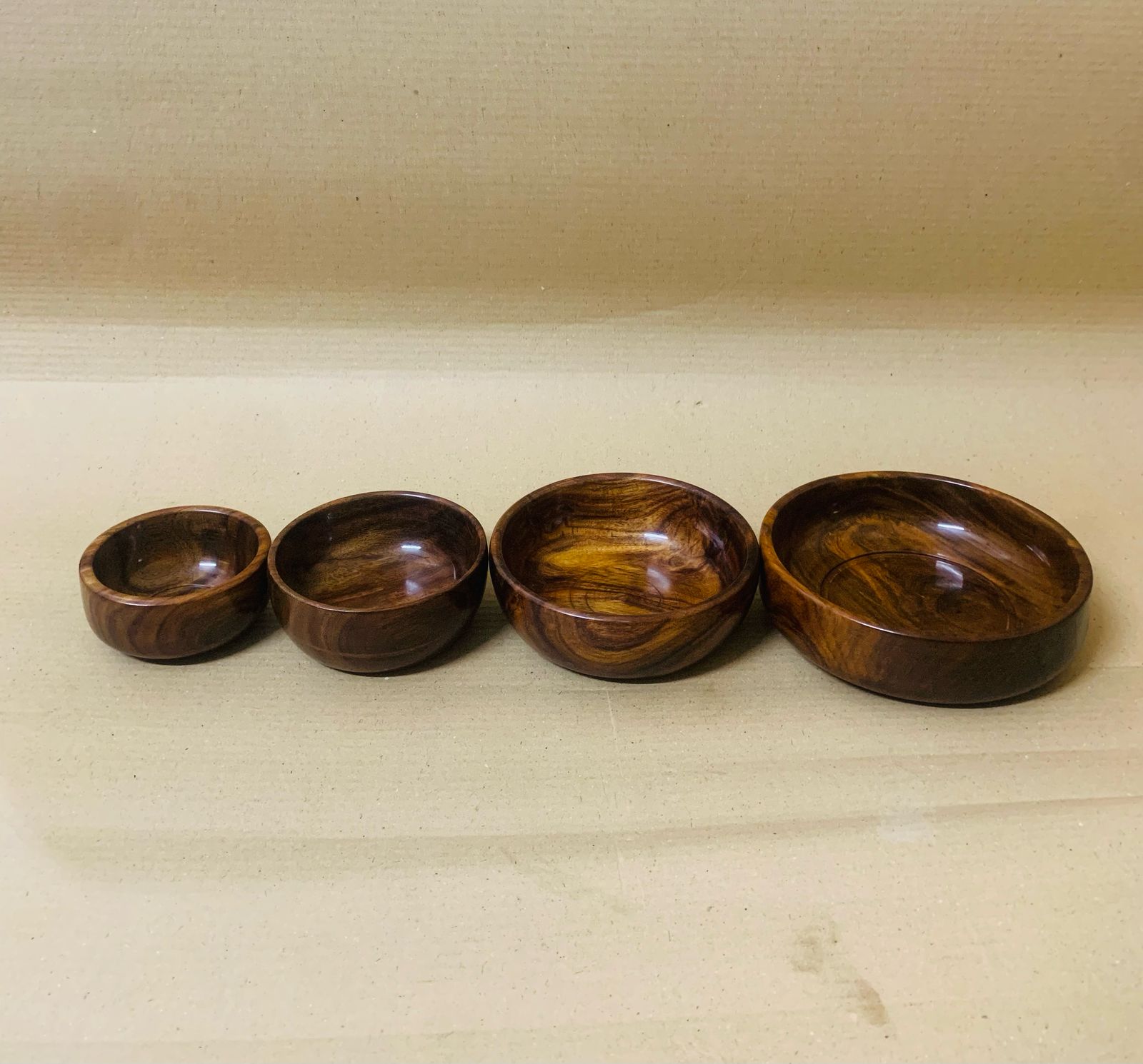 Set of Wooden Bowls