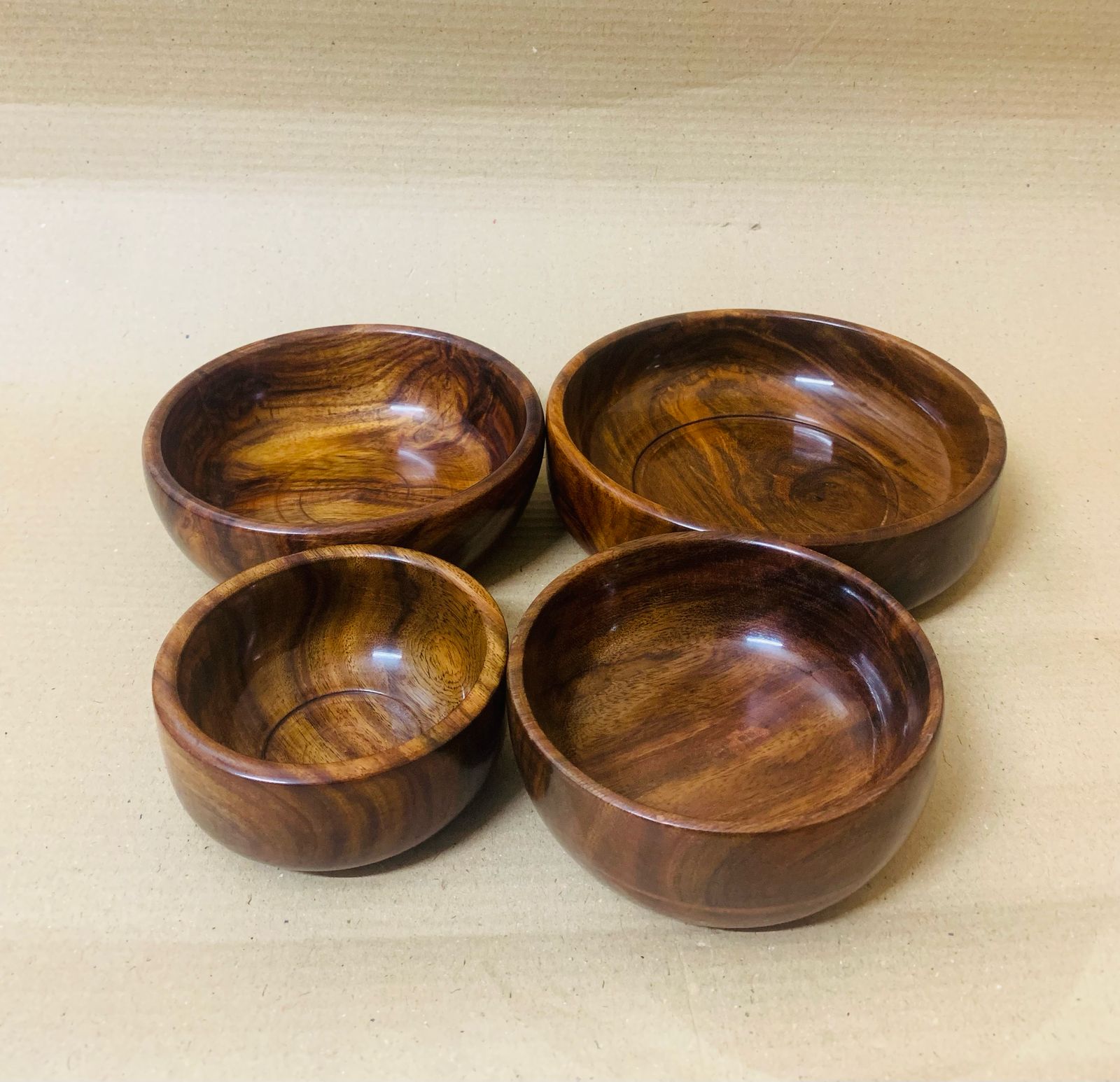 Set of Wooden Bowls