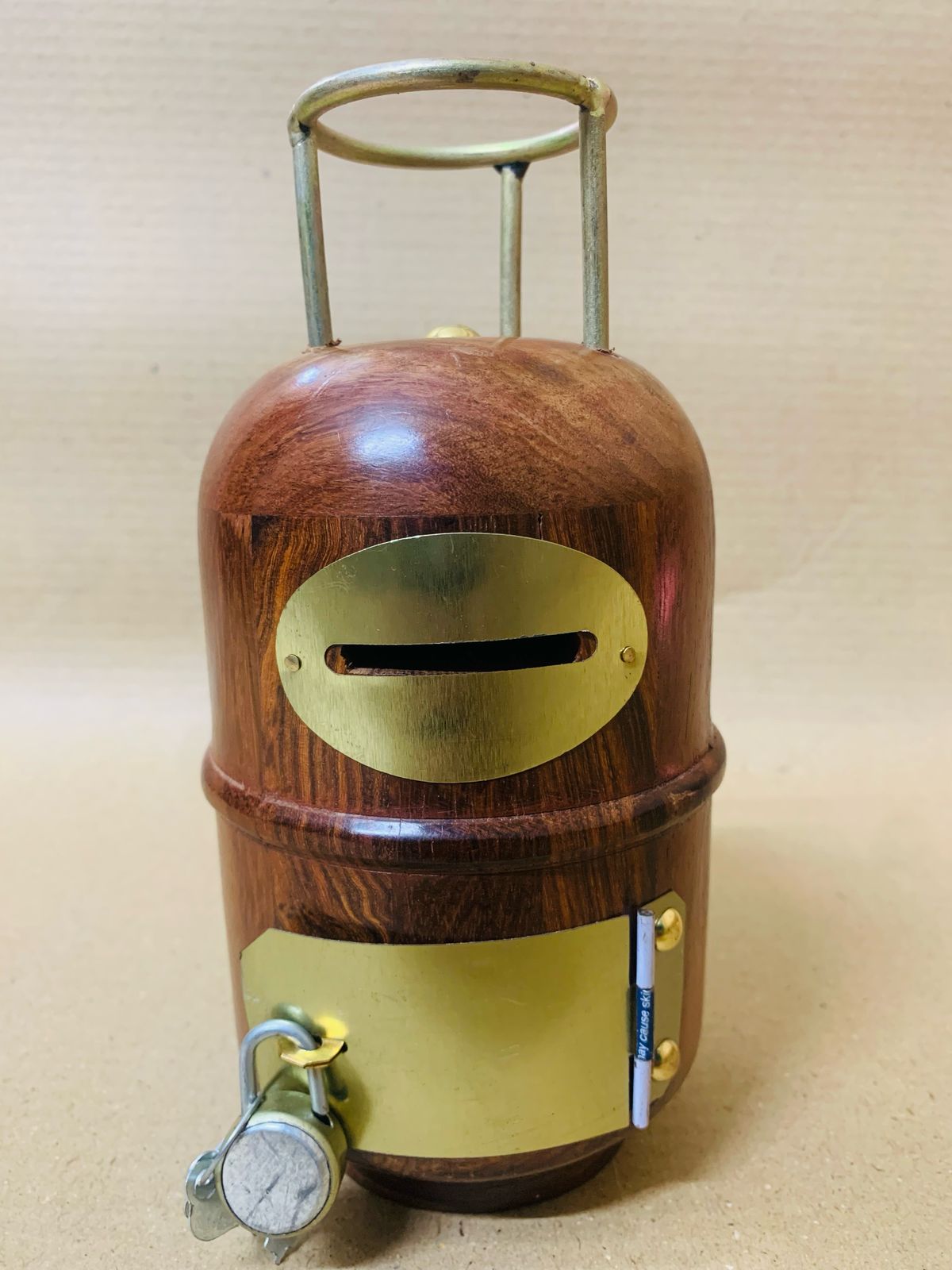 Vintage Wooden Donation Box