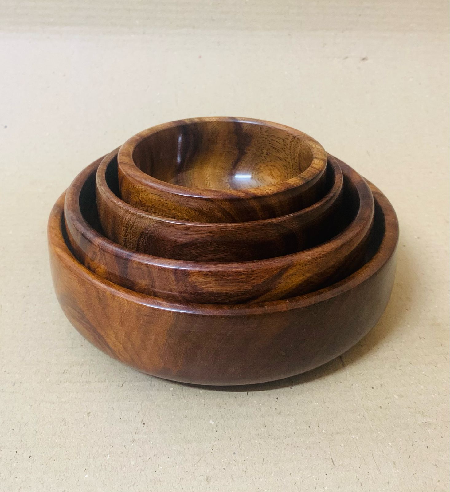 Set of Wooden Bowls