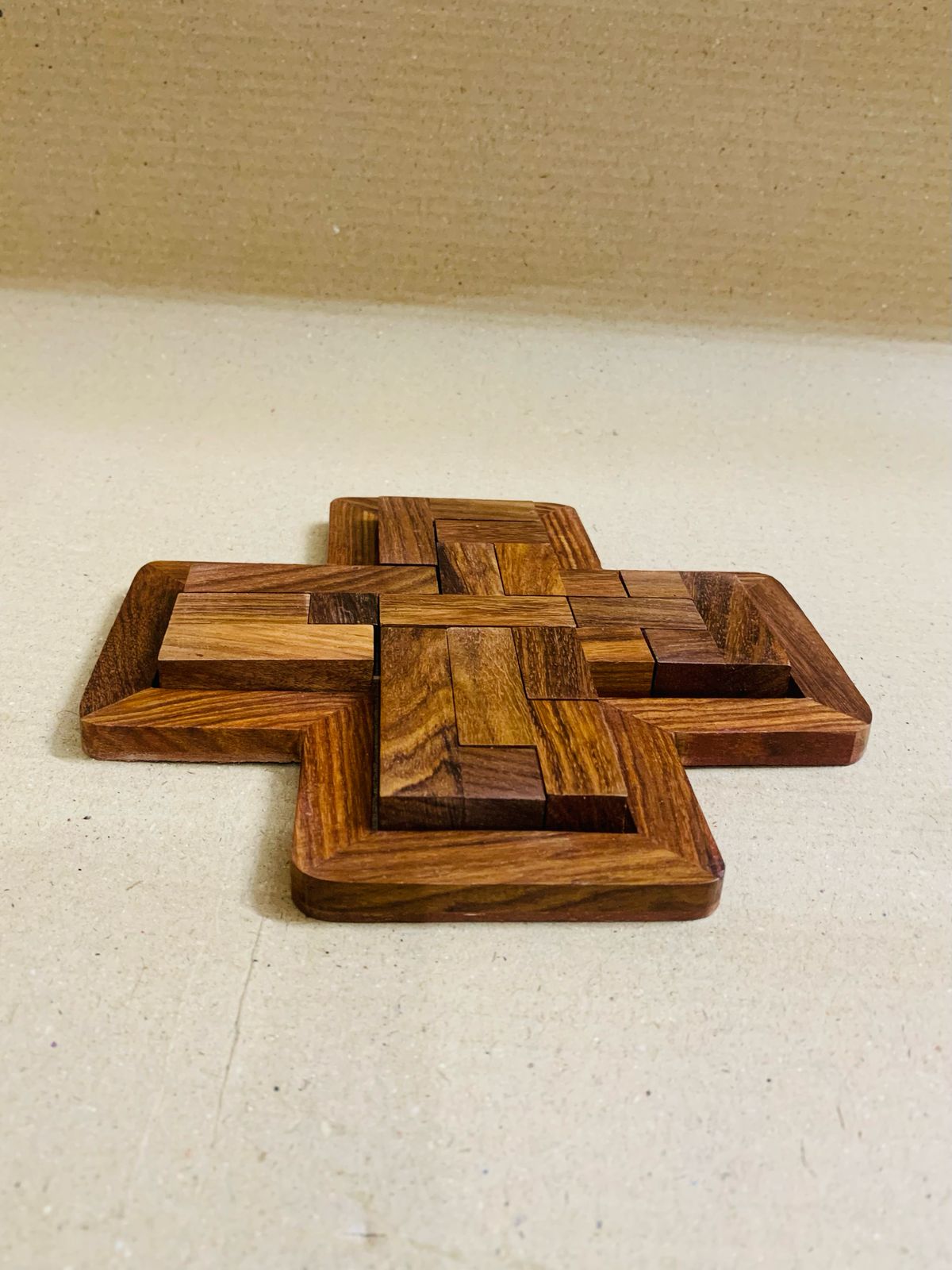 Wooden Cross Puzzle