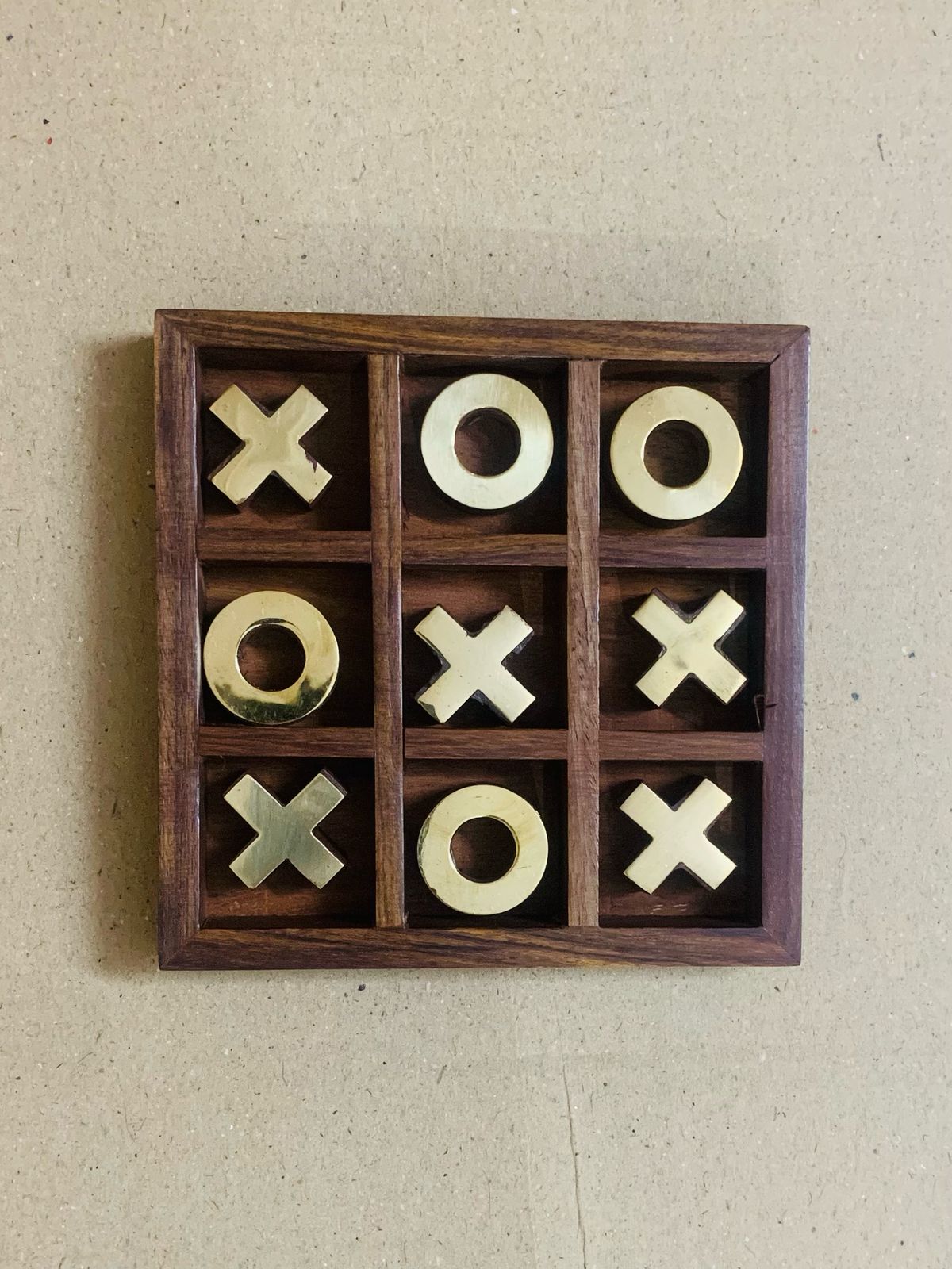 Luxury Tic-Tac-Toe Set