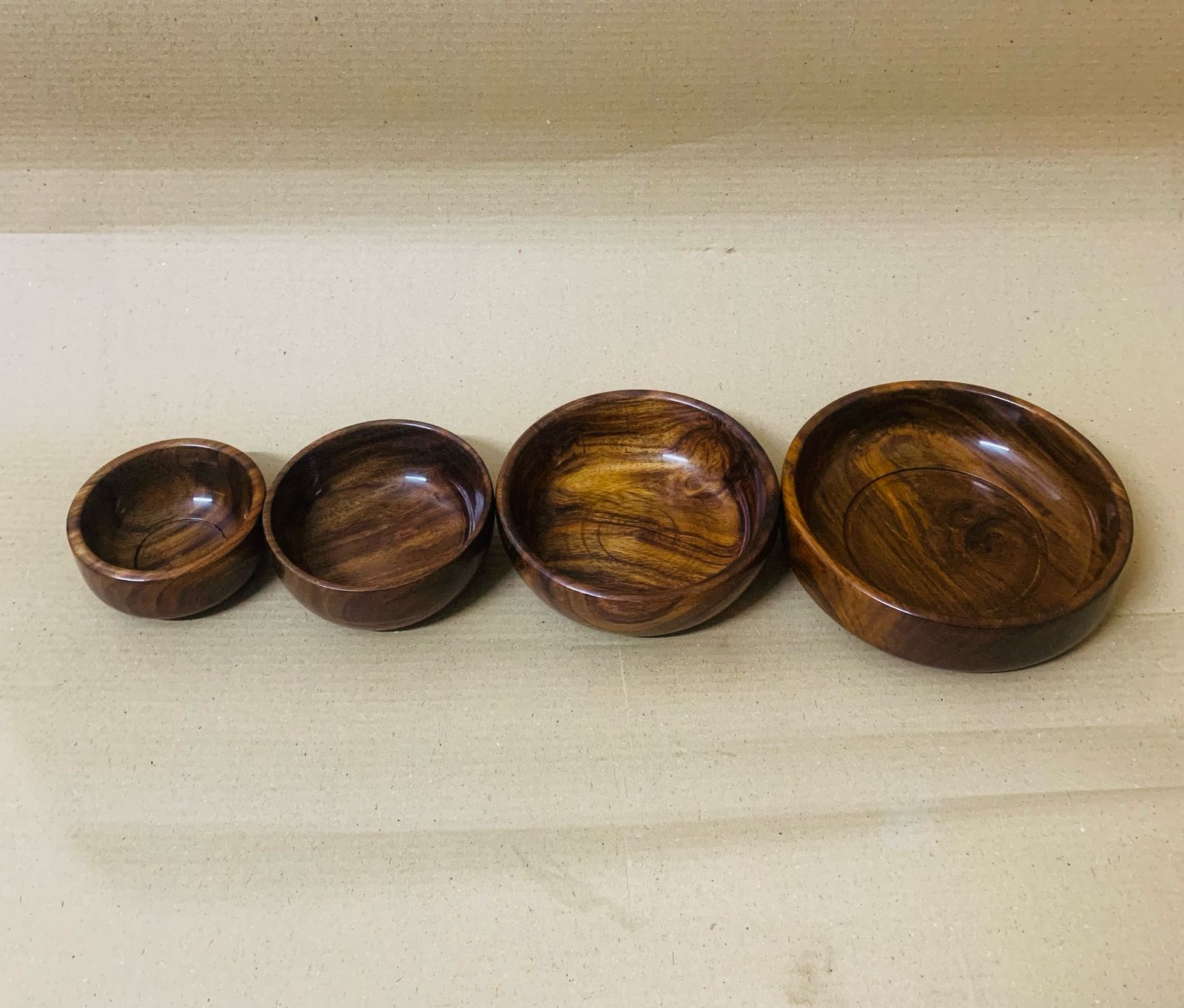 Set of Wooden Bowls