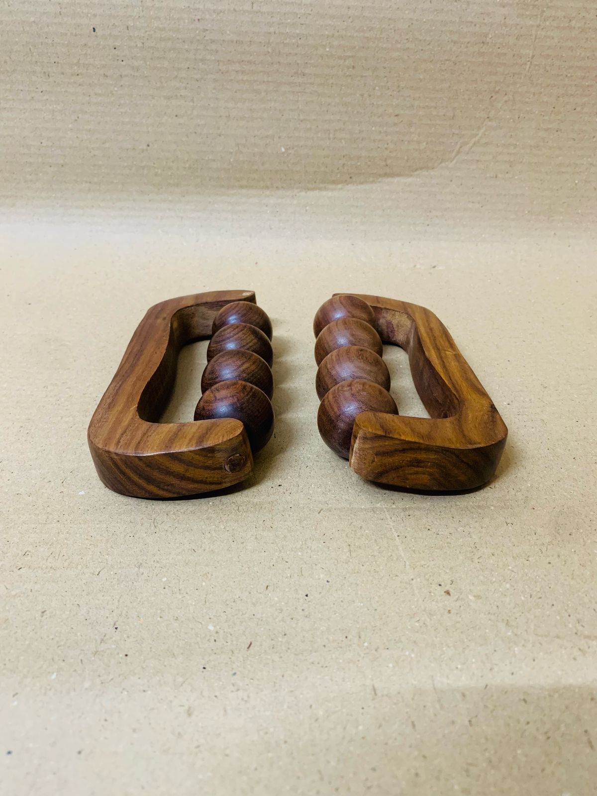 Wooden Handheld Massage Roller