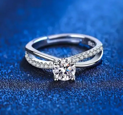 Name : Gleve Anti Tarnish Stainless Steel Silver Diamond Ring Base Metal : Stainless Steel Plating : Silver Plated Stone Type : Cubic Zirconia/American Diamond Type : Finger Ring Net Quantity (N) : 1 Sizes : Free Size Country of Origin : India