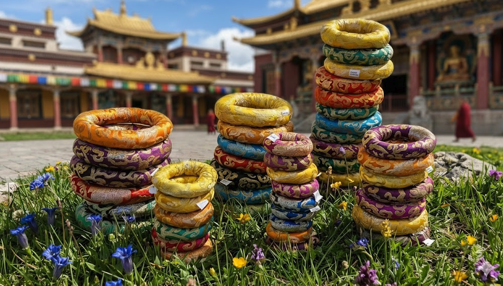 Coussin bol tibétain