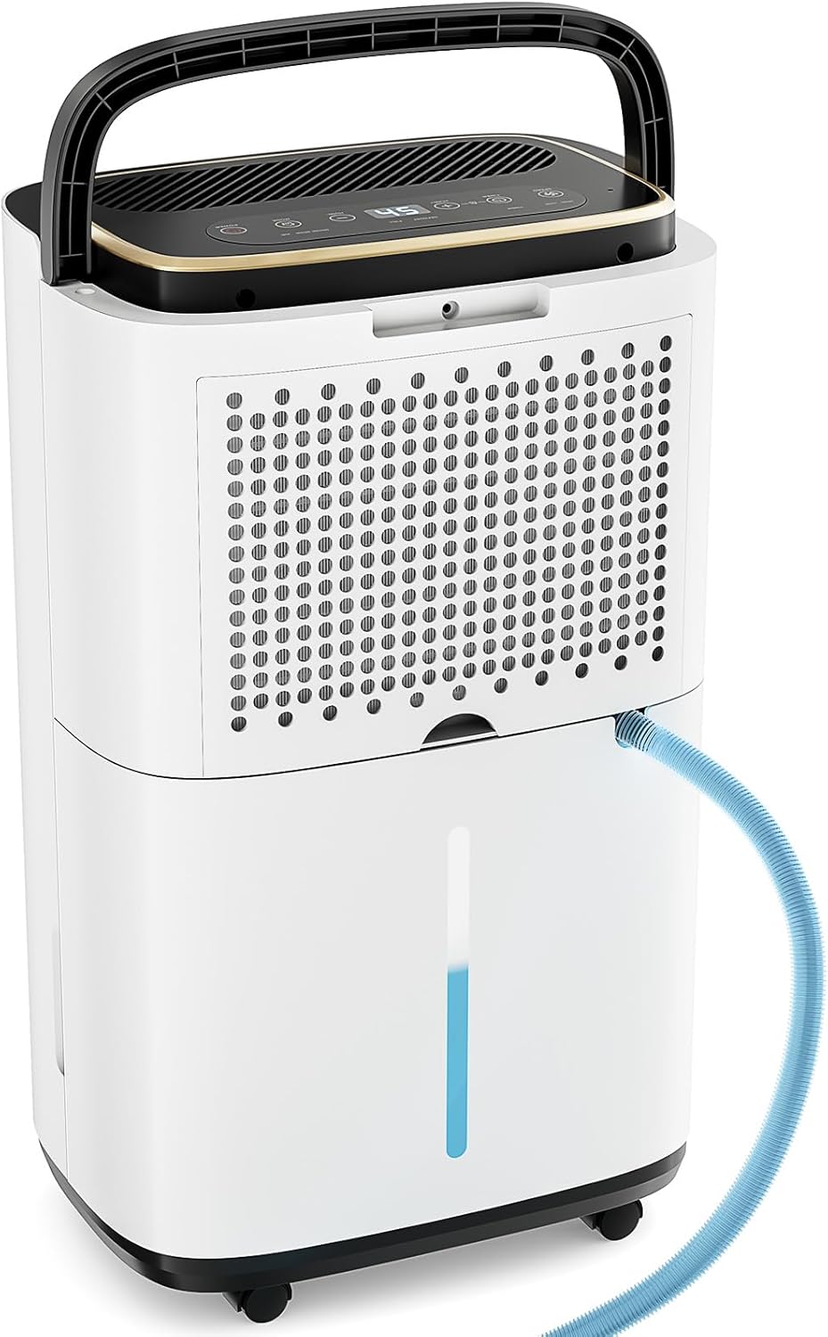 Sweetcrispy 4,500 Sq.Ft Energy Star Dehumidifier for Basement with Drain Hose, 50 Pint Portable Dehumidifiers for Home Bedroom Bathroom Large Room, Powerful Moisture Removal and Humidity Control