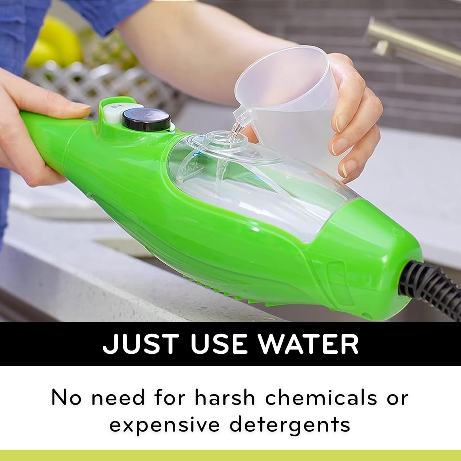 H2O MOP® X5 Steam Mop and Handheld Steam Cleaner For Cleaning Hardwood and Kitchen Tile Floors, Grout Cleaner, Upholstery Cleaner and Carpets
