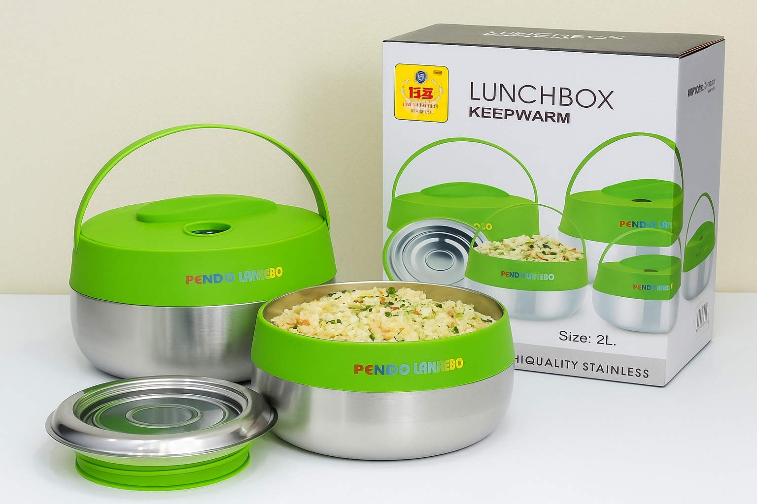 Lunchbox-Boîte à déjeuner en acier inoxydable