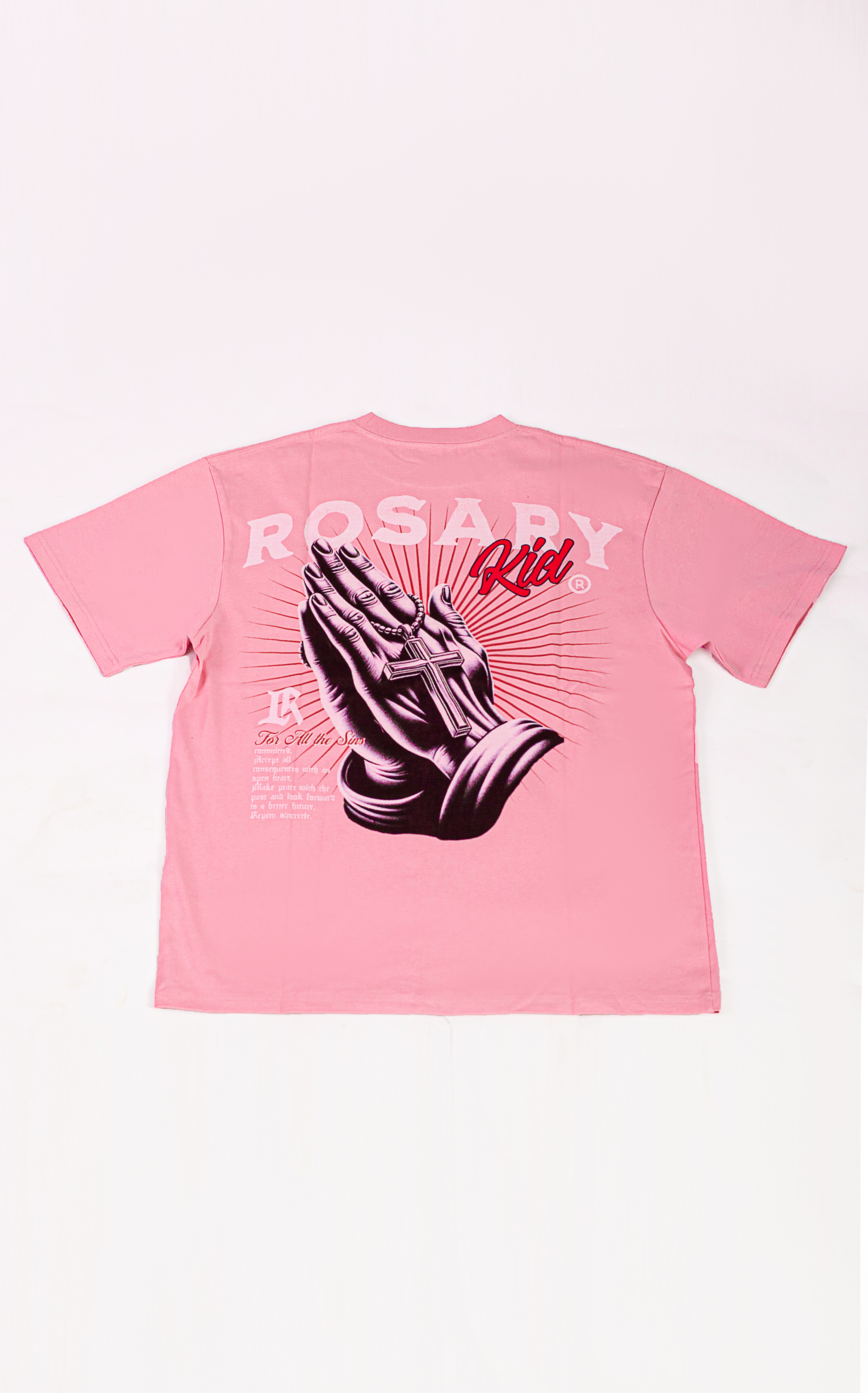 Rosary Kid T-Shirt (Pink)