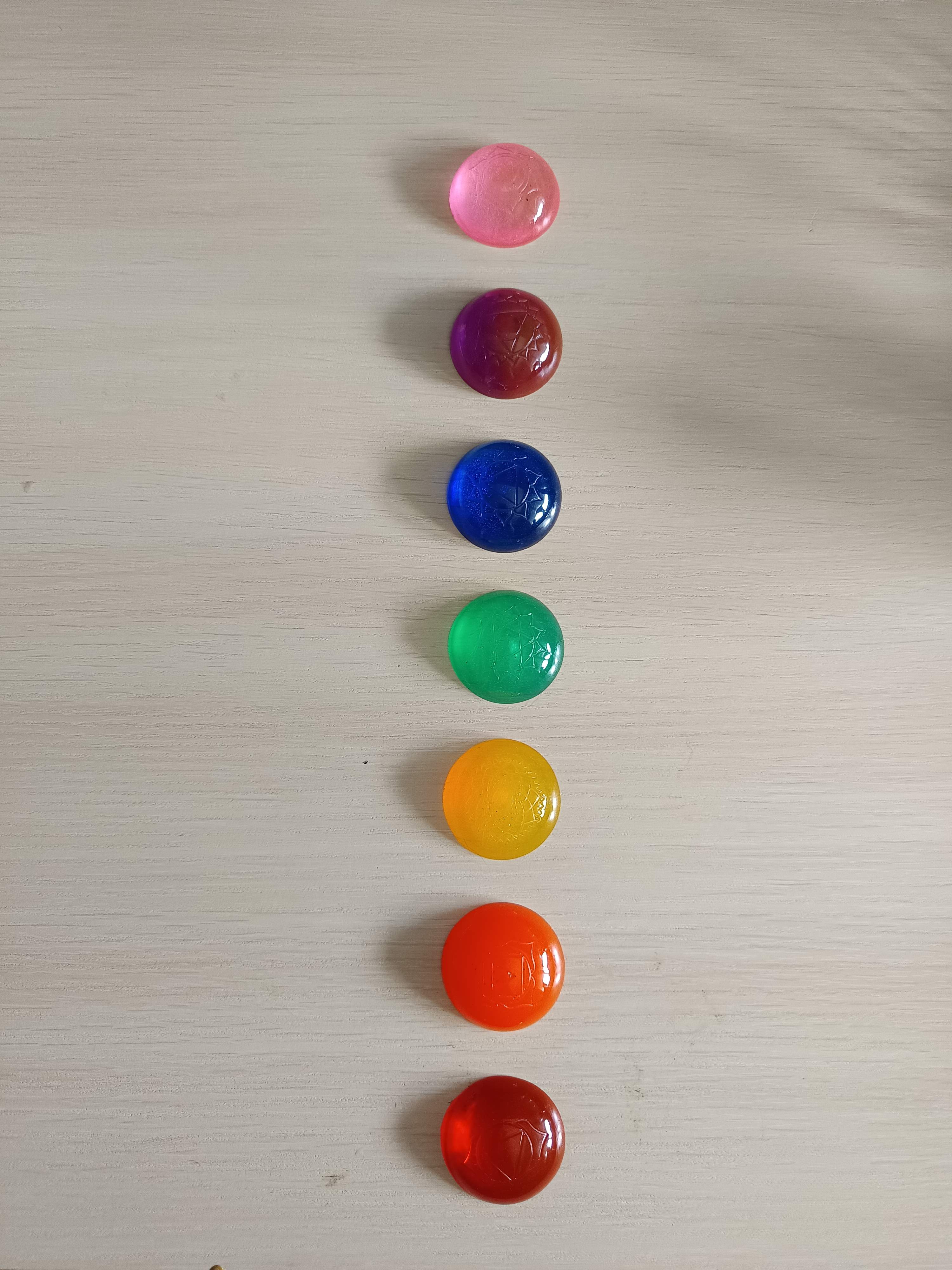 8 pierres pour 8 centres énergétiques des chakras