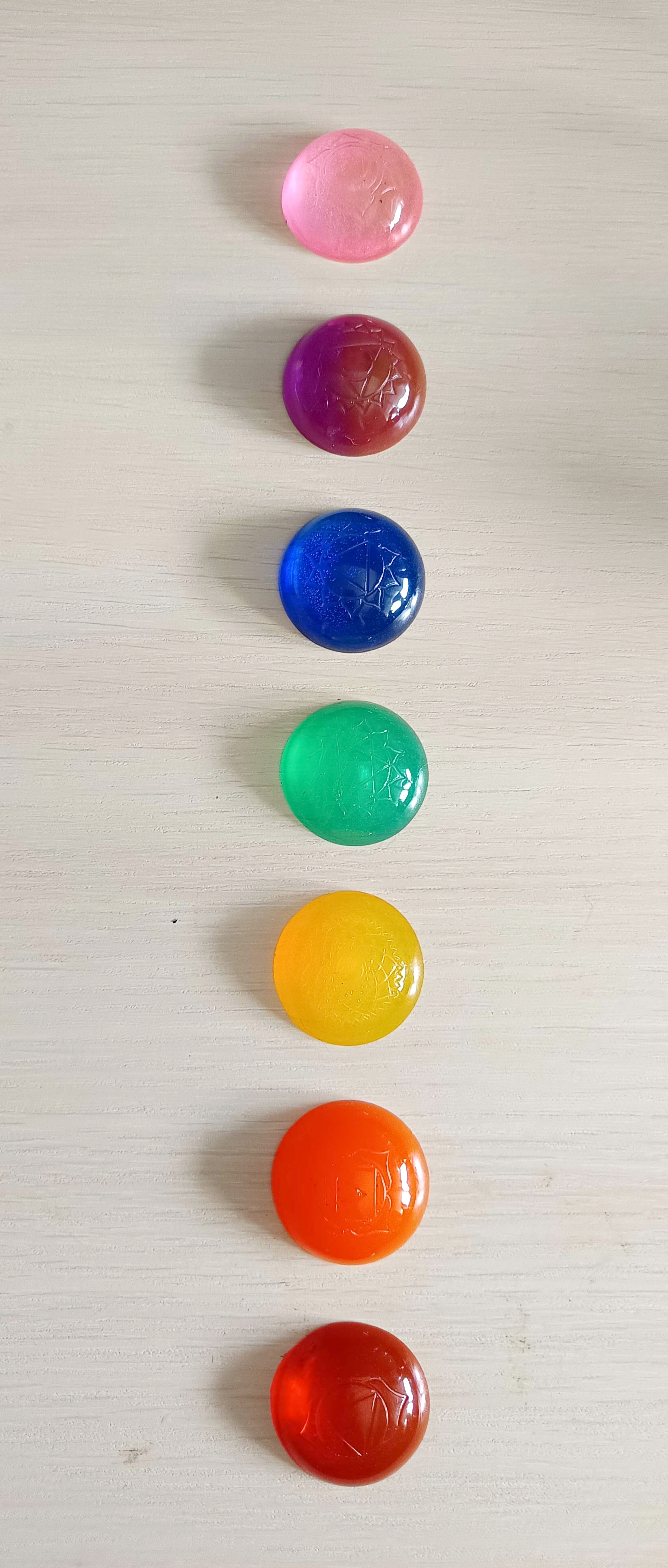 8 pierres pour 8 centres énergétiques des chakras