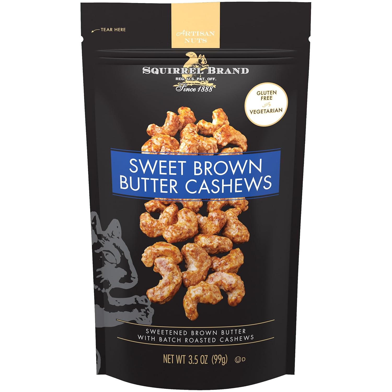 Sweet Brown Butter Cashews