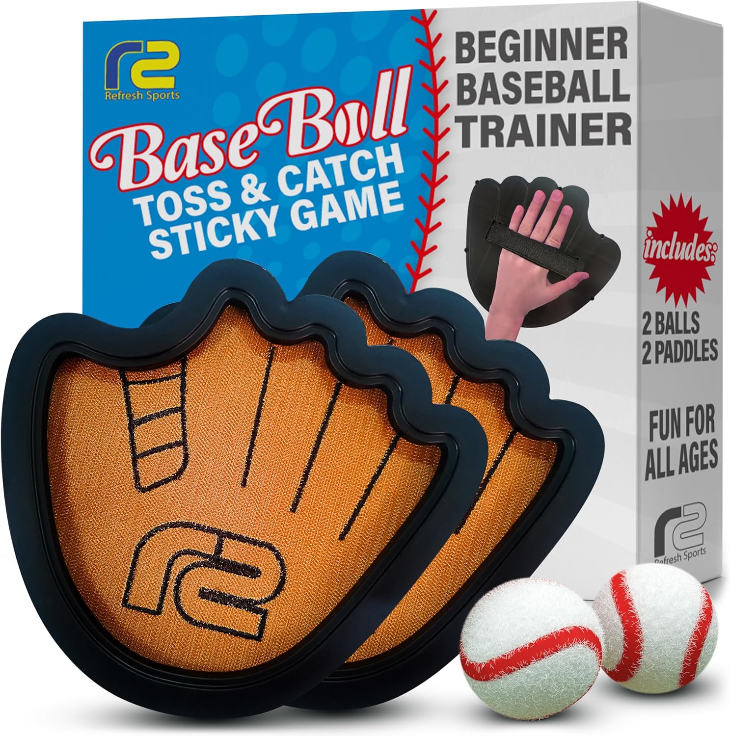 Baseball Toss & Catch Sticky Game