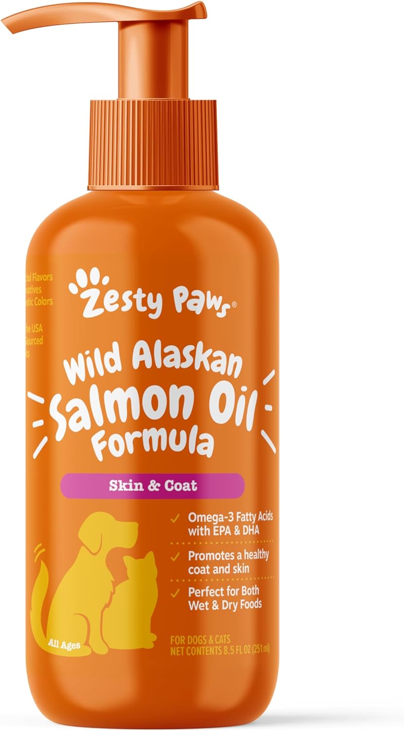 Zesty Paws Wild Alaskan Salmon Oil Formula