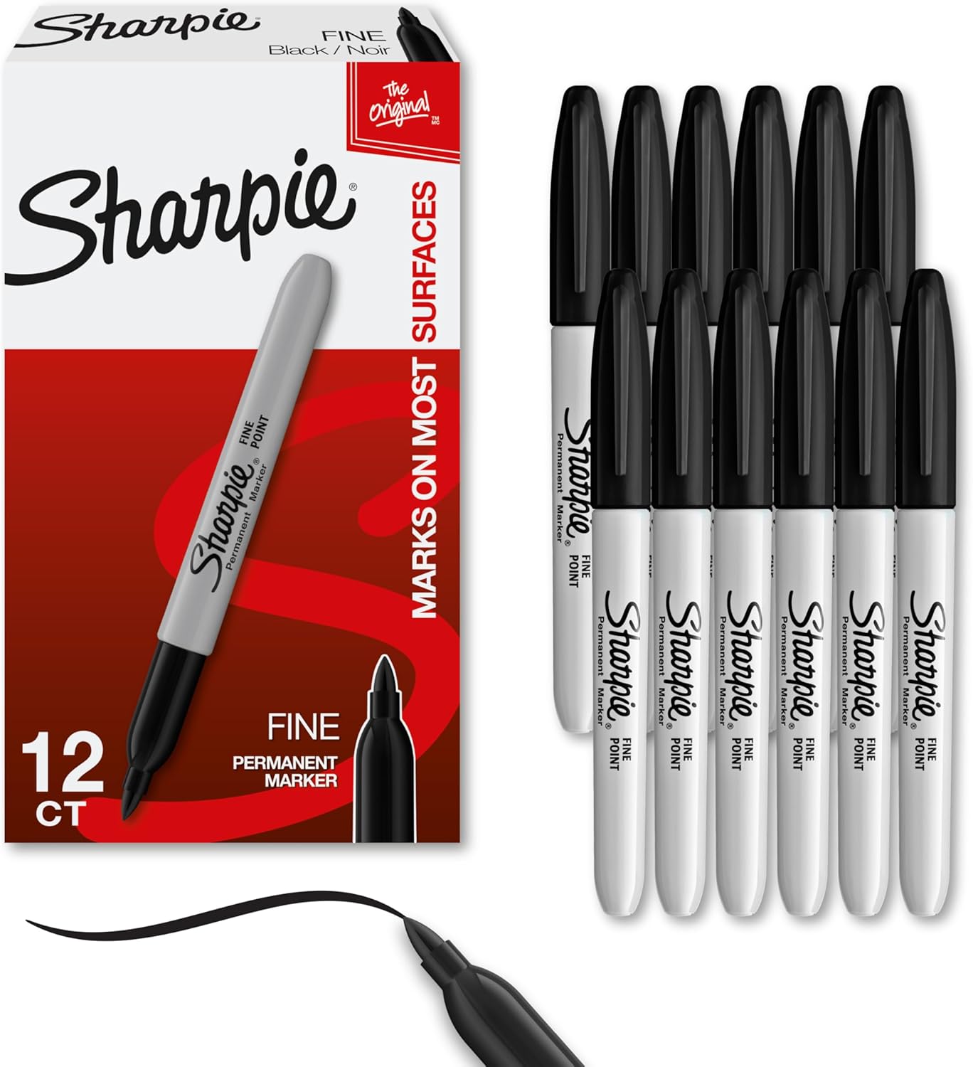 Sharpie Fine Point Permanent Markers