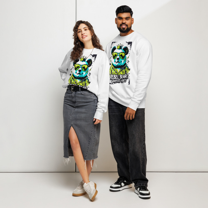 Rebel Bear Graphic Sweatshirt