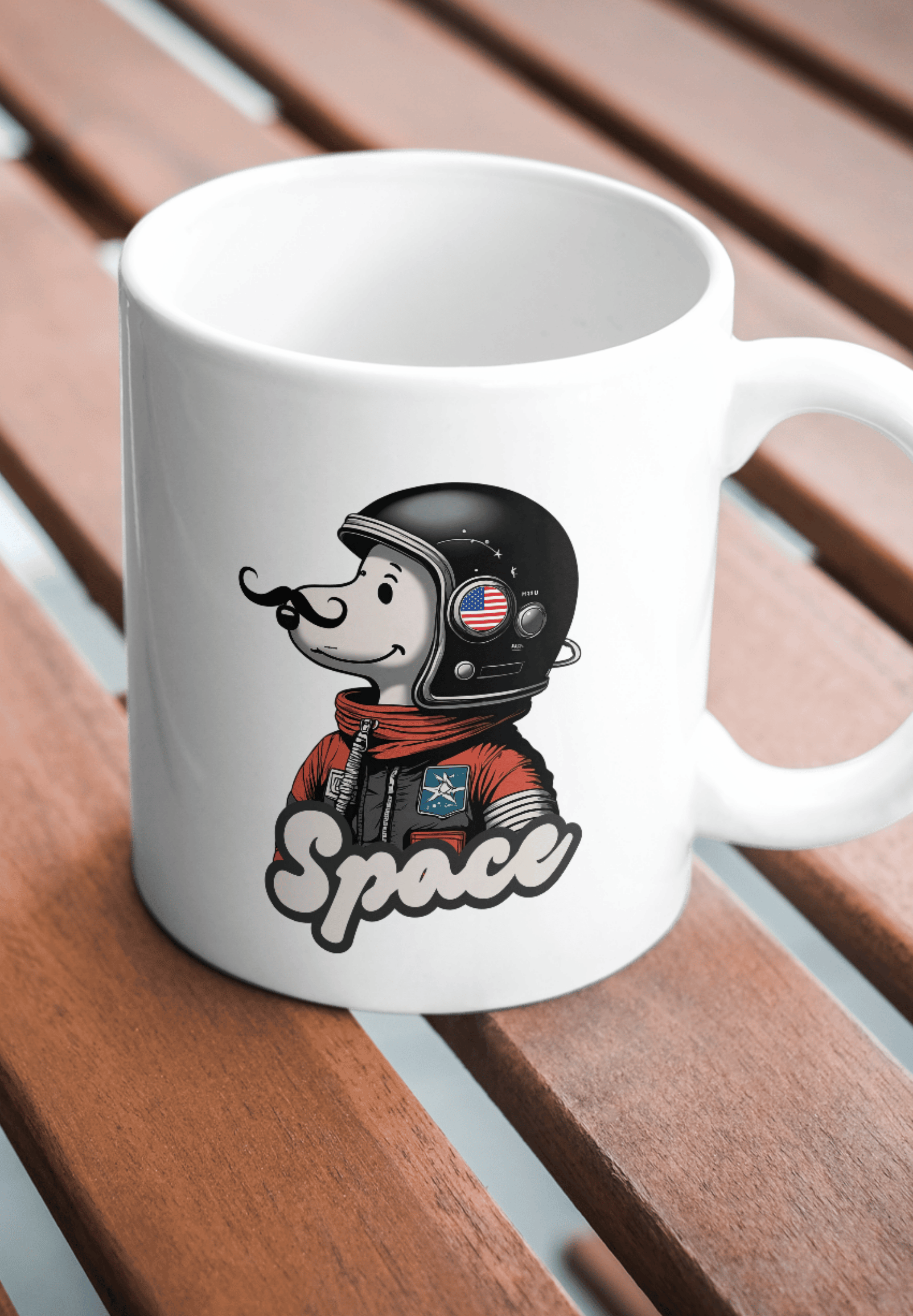 Space Dog Print