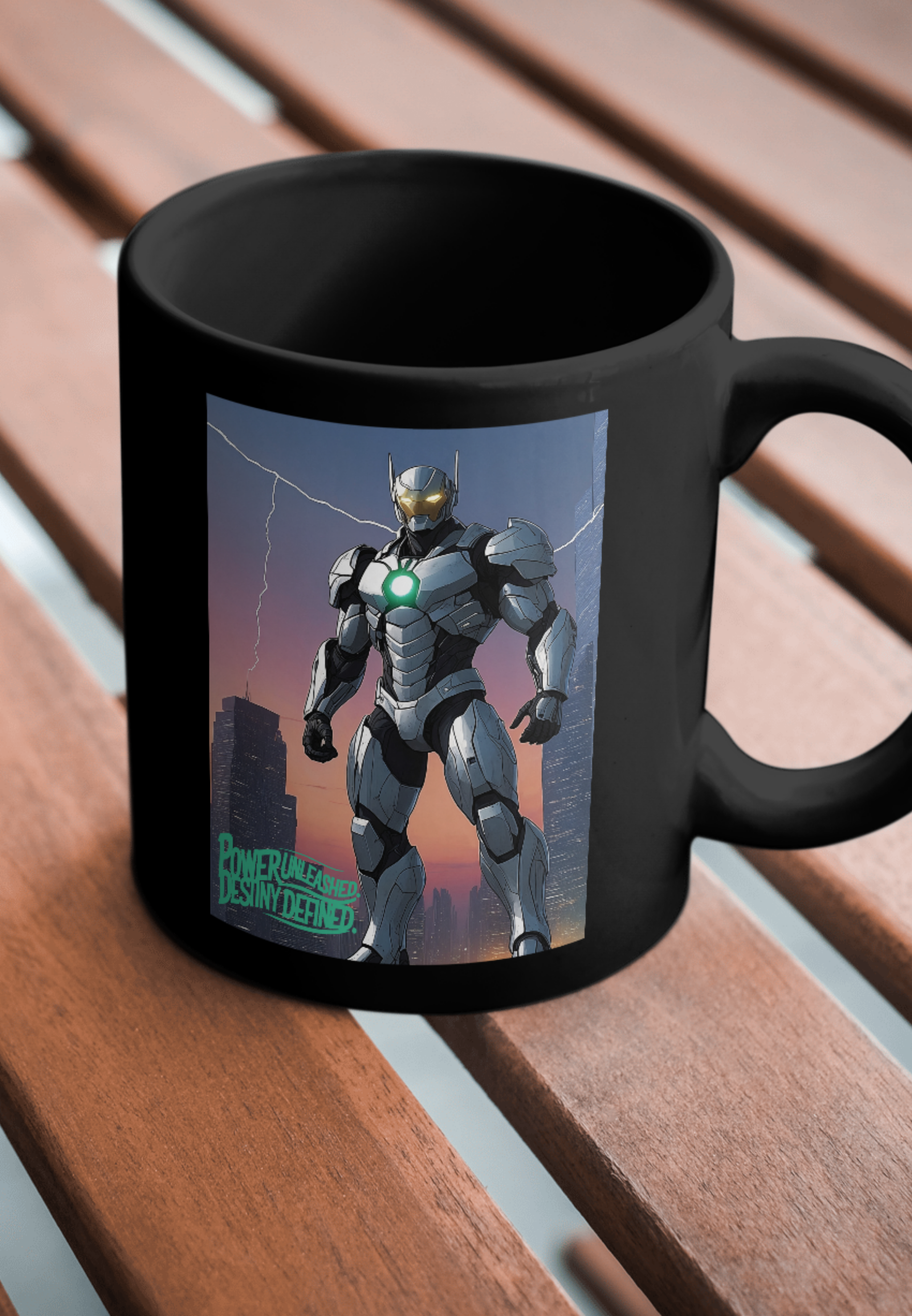 Robot Superhero Print