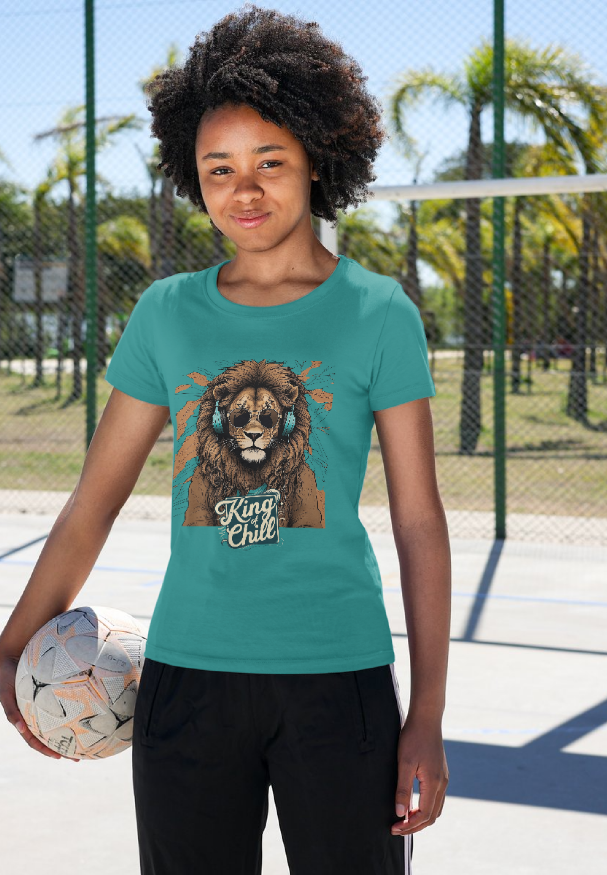 King Chill Lion Print